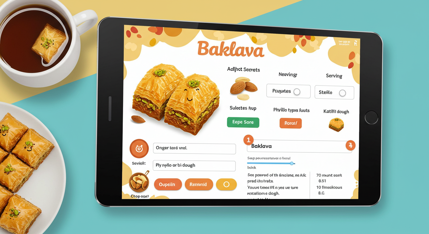 Baklava Hesaplayıcı: Günde Kaç Dilim Baklava Yiyebilirsiniz?