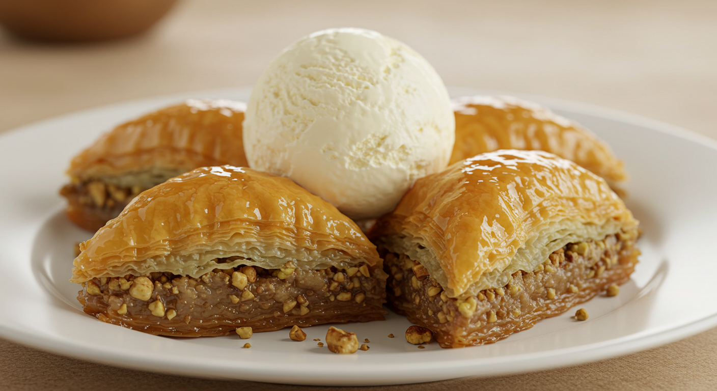 Sıcağın Tadını Tatlıyla Kapat: Bozkaya’dan Dondurmalı Baklava