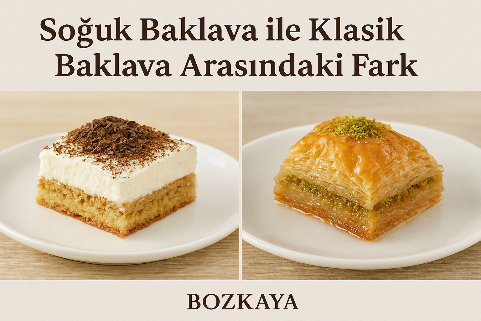 Soğuk Baklava ile Klasik Baklava Arasındaki Fark