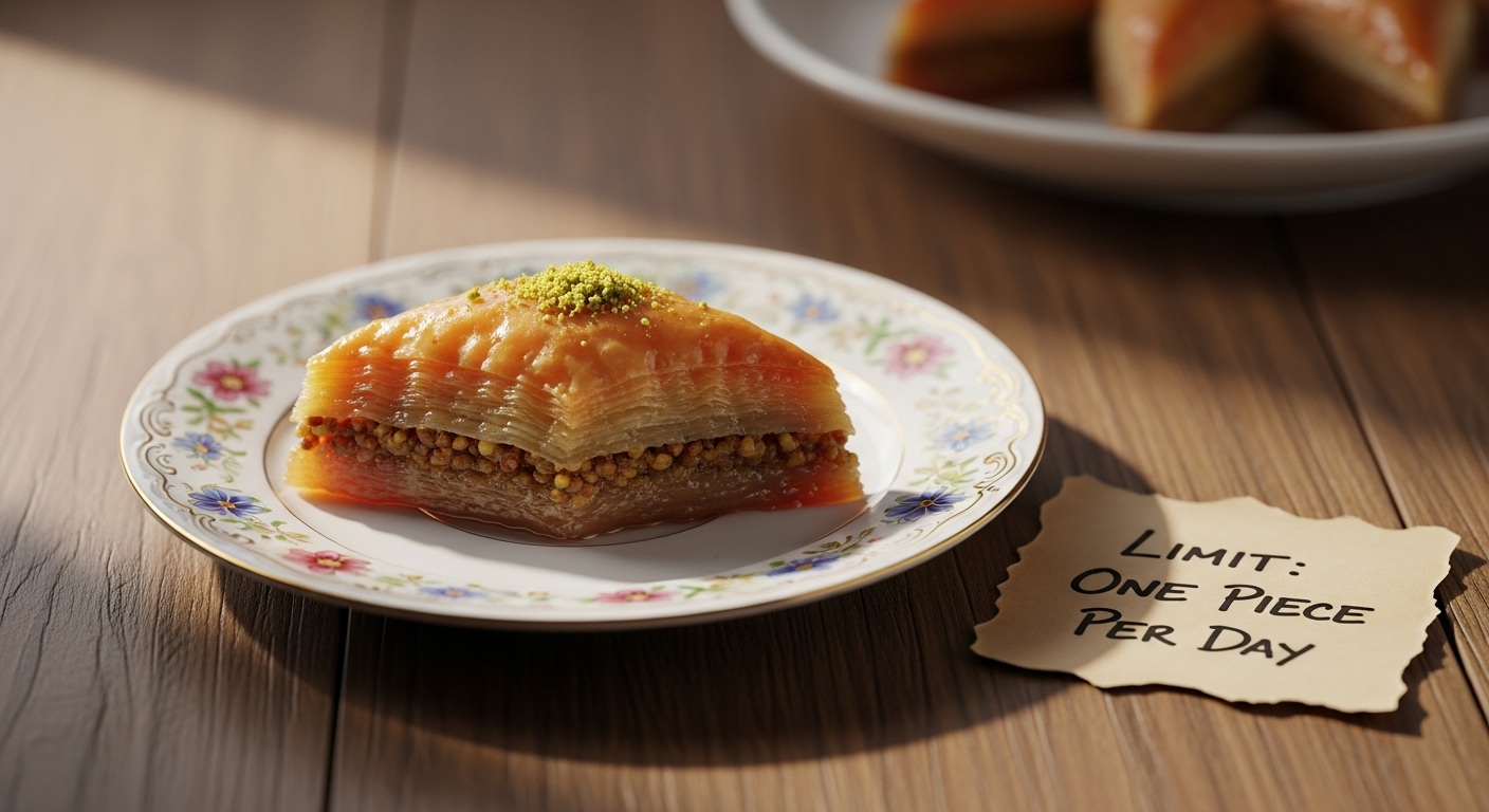 Günde Ne Kadar Baklava Tüketilmeli?