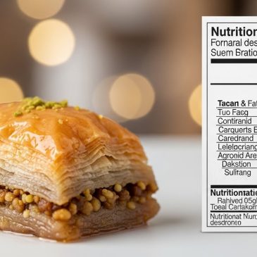 Bir Dilim Baklavanın Kalori ve Besin Değerleri
