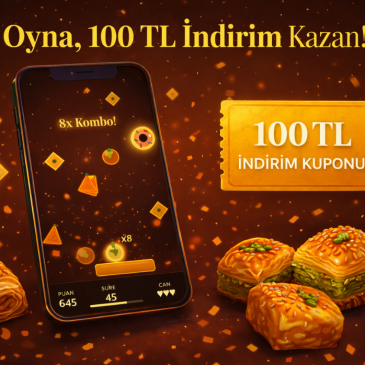 Online Baklava Oyunu ile 100 TL İndirim Kazanın | Bozkaya Baklava