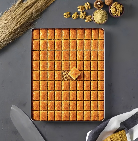 Cevizli Klasik Baklava Tepsi 4 Kg