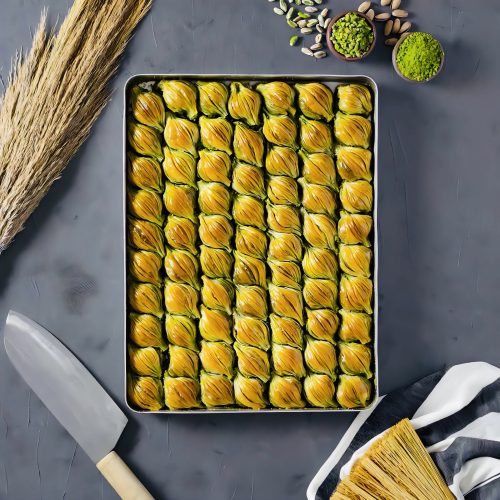 Fıstıklı Midye Dolma Tepsi 4.5 Kg