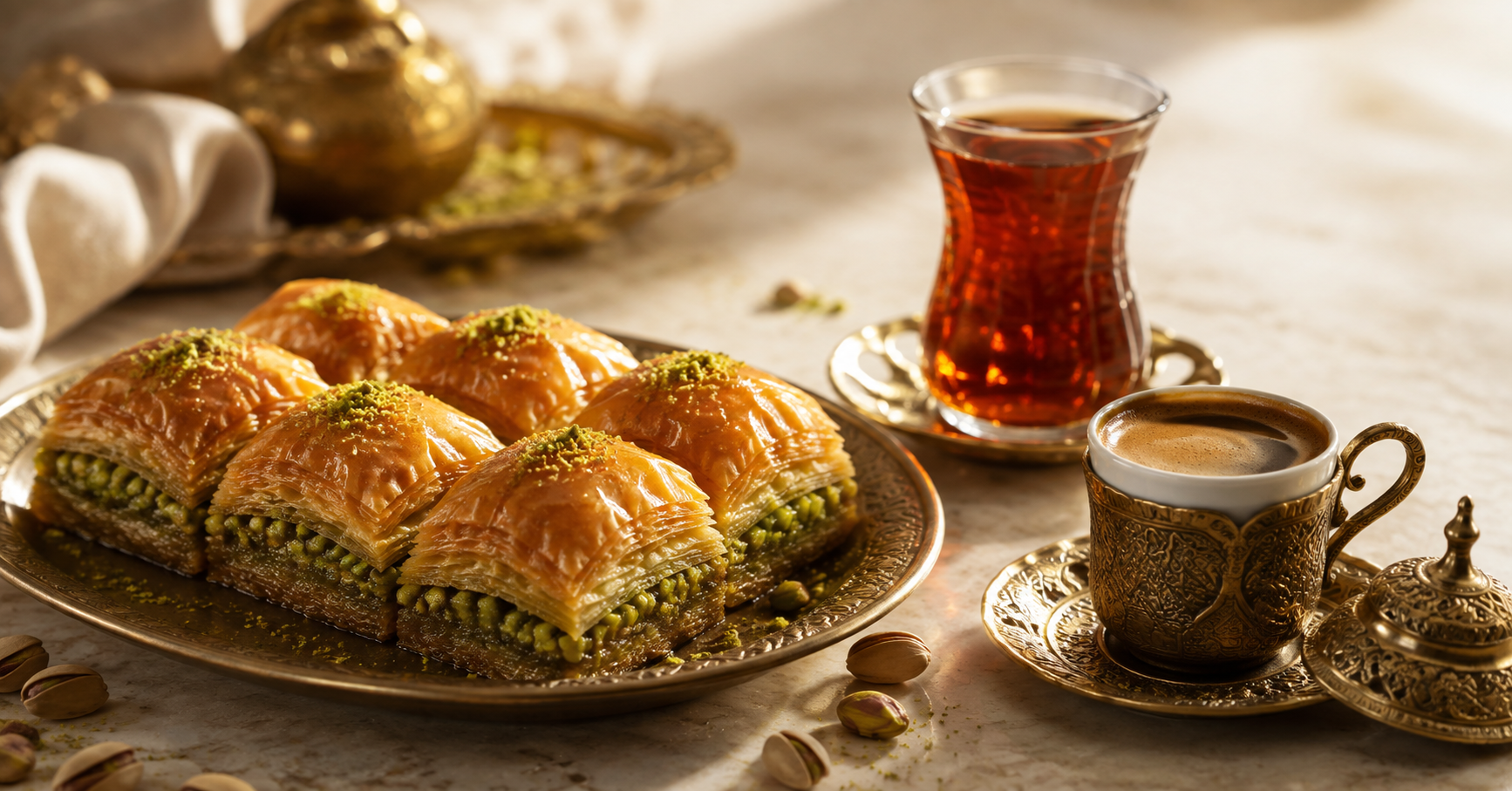Baklavanın Yanında Ne İçilir? Lezzeti Tamamlayan En İyi İçecekler